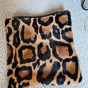 Leopard Print Clutch